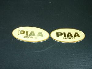 ★　87年 当時物　！ ＰＩＡＡ スポーツ！エンブレム！白色・２個・新品・送料８４円