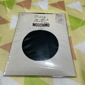 モスキーノ MOSCHINO CALZE 50デニール足型セットサポートタイツ M〜L 品番5010760 ビレッジグリーン ストッキング 古い 昔 ヴィンテージ