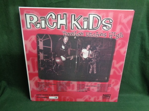 RICH KIDS/TWELVE INCHES HIGH●LP