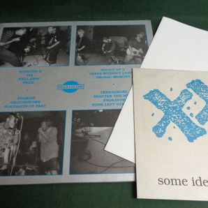 VARIOUS/XXX/SOME IDEAS ARE POISONOUS●2LP 冊子・ポスター・ステッカー付き。の画像2