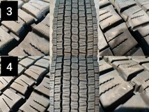 【DUNLOP】295/80R22.5 153/150J SP081 スタッドレスタイヤ 10本セット TB051006-0033_画像4