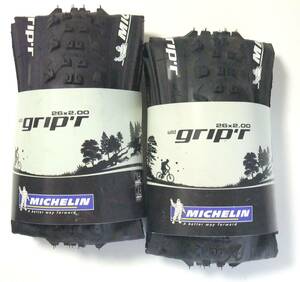 全国一律送料込★26inchMTB乗り必見★新品未使用★MICHELIN （ミシュラン・ワイルドグリッパー）WILD GRIP'R　26x2.0 2本セット