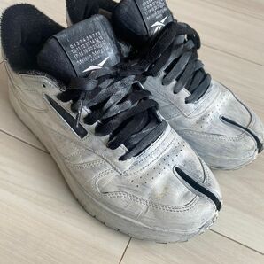 Maison Margiela×Reebok SSENCE限定モデル　ペイント加工　足袋　ほぼ新品　