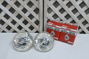 PL3FK85a コイト KOITO ヘッドライト シールドビーム 2個セット 2D1X 24V 75/55W 6024 LH SEALED BEAM 丸型 ヘッドランプ 小糸製作所