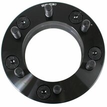 ハブ一体型 厚み 50mm PCD 穴数 変換 PCD 150 → 139.7 穴数 5H → 6H M14 P1.5 ワイドトレッド スペーサー ブラック トヨタ 5穴→6穴_画像3