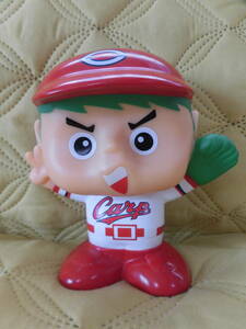 * the cheapest postage 350 jpy * carp .. coin Bank * Hiroshima Orient / savings box / sofvi figure / doll /CARP/ Professional Baseball team mascot character / ornament 