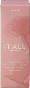 ★限定品★IT ALL NATURAL(イットオールナチュラル)★チャームオイル★美容オイル/ヘア・フェイス用★50ml★イランイラン・ローズ★