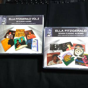 ★4枚組+4枚組★Ella Fitzgerald 『Seven Classic Albums』『Six Classic Albums』