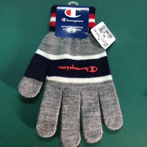  tag attaching Champion Junior extension extension gloves Magic glove free 18 centimeter gray × navy 