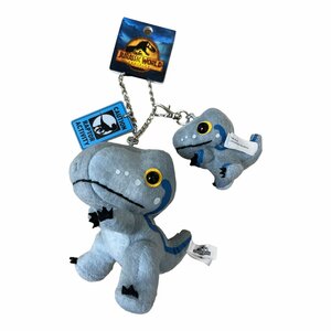 H9-679RZZ 未使用 ジュラシックワールド JURASSIC WORLD ぬいぐるみ キーチェーン マスコットキーチェーン アクリル ２種セット USJ