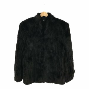 ◆中古品◆サガミンク SAGA MINK アウター 上着 ファッション Sサイズ 黒 ブラック系 毛皮 ※種類不明 J9-487NS