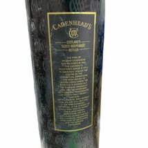 ◆未開栓◆ アルターベーン 9年 1992-2002 CADENHEAD ケイデンヘッド オーセンティックコレクション 700ml 59.4% スコッチ Q10-31NL_画像10