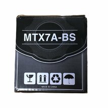 ◆未使用品◆MEGAPOWER バイク バッテリー MTX7A-BS 初期充電済み ※陸送限定 R50203NI_画像8