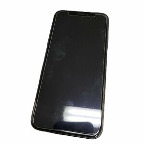 【中古品】 初期化済み iPhoneXS 64GB MTAW2J/A ブラック バッテリー93％ 判定：- 箱無 本体のみ N50813RL