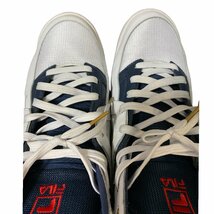 ◆中古品◆FILA GAGE MID レザー ハイカット 復刻 メンズ スニーカー 28cm ネイビー/ホワイト系 R51056NC_画像3