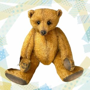 [ secondhand goods ] teddy bear abroad author (Bosco)Teddybears of Witney limitation Jerome Maillot France 43cm Vintage soft toy A51308RZZ