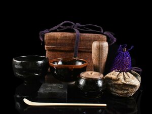 【雲】某コレクター買取品 茶籠 茶箱 御所籠 古美術品(茶碗茶入茶杓野点茶器) AA7419 DTnsdoaj