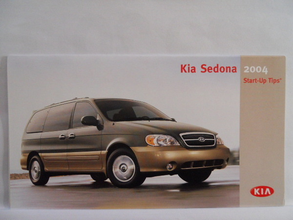 KIA　セドナ　2004年USA版パンフレット