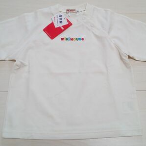 新品タグ付き／MIKI HOUSE／ミキハウス／半袖Tシャツ／size９０cm