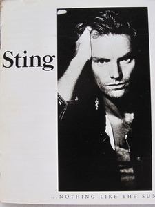 ◇Sting/スティング「ナッシング・ライク・ザ・サン」 国内版CD　ライナーノーツ付き