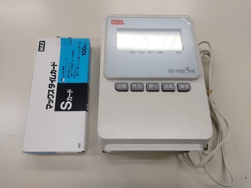 Yahoo!オークション -「er-110s5」(タイムカード、レコーダー) (OA機器