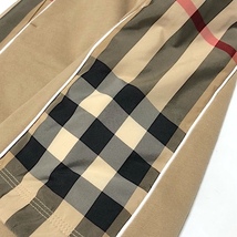 二点落札で送料無料！ v1100221733 2A48 美品 BURBERRY LONDON バーバリー ロンドン ハーフパンツ 4才 104㎝ 切替え ベージュ 男女兼用_画像5