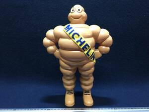 ミシュランマン ビバンダム 君 セルロイド ソフビ人形 フィギュア MICHELIN 企業キャラクター ムッシュ 現状品 当時物 珍品 足にイタミ有り