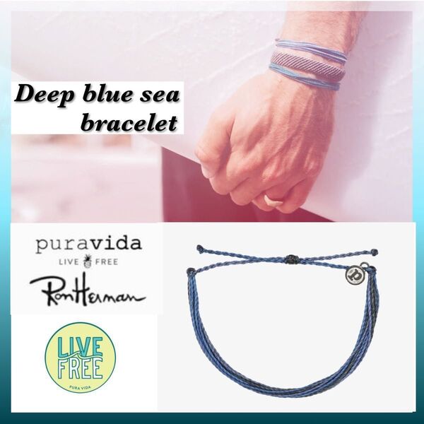 RonHerman取扱 ★Pura Vida ブレスレット★ベッカム愛用・日本未発売