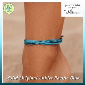 New★RonHerman取扱★ベッカム愛用のPura Vida アンクレット