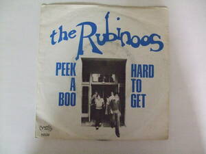 ７インチ　RUBINOOS / PEEK A BOO　オランダ盤