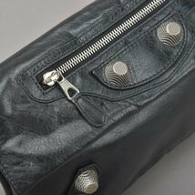 美品 バレンシアガ ジャイアント エンベロープ クラッチバッグ 186182 本革 レザー ブラック ハンド セカンドバッグ 鞄 Ma.b/b.a_画像4