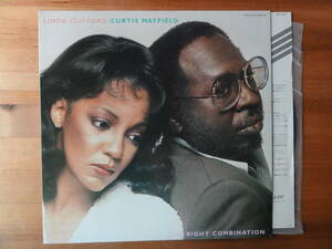 linda clifford&curtis mayfield / the right combination ●リンダ＆カーティス・メイフィールド●国内盤●