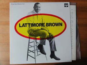 lattimore brown / deep soul classics VOL,1●ラティモア・ブラウン●国内盤●