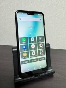 【Android11】KYOCERA au KYV48 GPATINA 5.8インチスマートフォン　ブラック SIMフリー 防水防塵2 京セラ