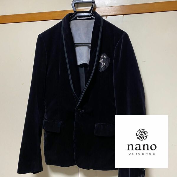 【ほぼ未使用】nano・universe ナノユニバース　テーラードジャケット