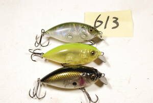 メガバス　MEGABASS　Z-CRANK　X　Jr　TI　LTD　アーロン　マーティンス　ZクランクXJr　3個　セット　６１３