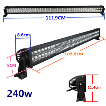 グレードアップ CREE製 チップ 搭載 240W×1台 広角 3w×80連 18000 lm LED ワークライト 農業 建設機械 船舶 トラック用品 車外灯使用_画像1