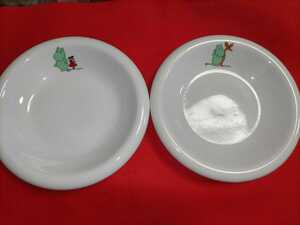 昭和レトロ　旧ムーミン　ムーミン　ミー　スニフ　果物皿　皿　2枚　セット　ズイヨー　ノベルティ　カレー皿　検索　ノンノン
