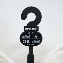 【crocs/クロックス】bistro ビストロ サンダル 24cm ホワイト 10075-100 未使用/is0126_画像6