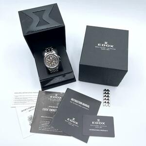 [Список цена 310 000] Edox Edox Watch Watch Men's Delphin Автоматическая обмотка