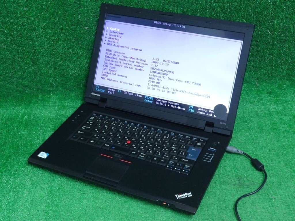 2023年最新】ヤフオク! -thinkpad sl510の中古品・新品・未使用品一覧