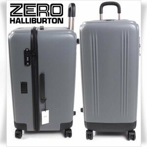 新品1円～★定価9.6万 ZERO HALLIBURTON ゼロハリバートン エッジ ライトウェイト ポータブル トランク スーツケース 100L グレー ◆9926◆