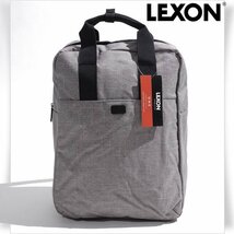 新品1円～★フランス発ブランド♪LEXON レクソン ウールインデックス デイバッグ リュックサック バックパック 軽量 ◆2278◆_画像1