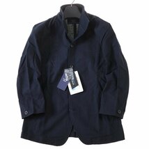 新品1円～★ニコル セレクション NICOLE selection メンズ 吸水速乾 カラミ ワイヤースタンドカラー ジャケット 46 M ブルゾン ◆2583◆_画像3