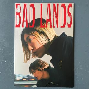 映画パンフ　BAD LANDS 原田眞人　安藤サクラ　山田涼介　生瀬勝久　宇崎竜童　吉原光夫　江口のりこ