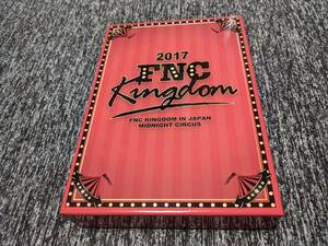 *2017 FNC KINGDOM IN JAPAN MIDNIGHT CIRCUS Blu-ray Blue-ray 2 sheets set *