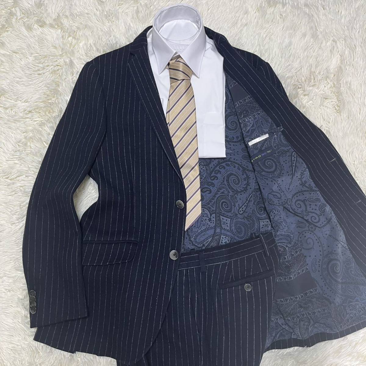 2023年最新】Yahoo!オークション -エトロ メンズ スーツの中古品・新品