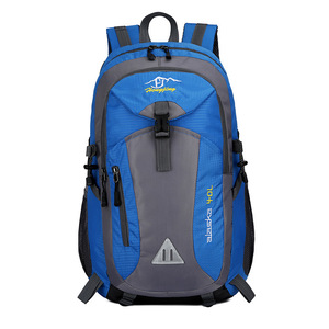 リュック メンズ レディース 防水 スポーツ 軽量 リュックサック 32L アウトドア キャンプ ジム 登山 散歩 ブルー 新品