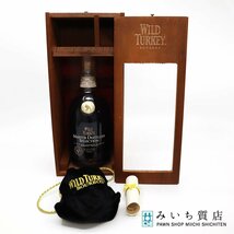 質屋 未開栓 お酒 ウィスキー ワイルドターキー 14年 マスターディスティラーセレクション 700ml 53.5％ 23k463-3 みいち質店_画像1