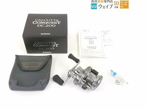 シマノ 19 カルカッタコンクエスト DC 200 ステッカーカスタム 美品